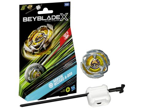 Beyblade X - Zestaw startowy Arrow Wizard 4-80B żółty - G0175 F9582