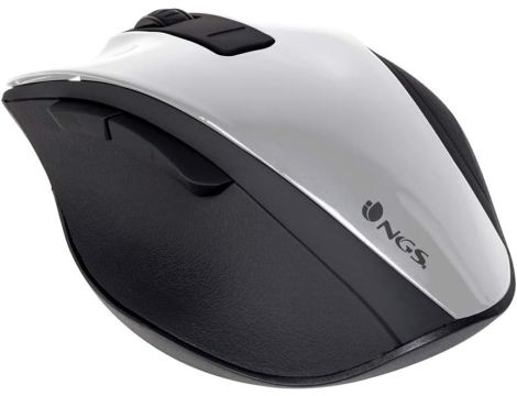 Bezprzewodowa mysz RF 2,4Ghz NGS Bow biały - 3