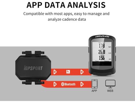 Bezprzewodowy komputer rowerowy GPS - 6