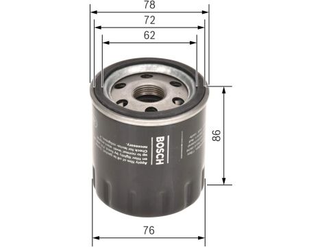 Bosch F 026 407 188 Filtr oleju - 3