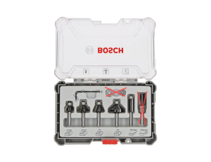 BOSCH FREZY WIDIOWE KOMPLET ZESTAW 6 SZT / 8mm - image 2