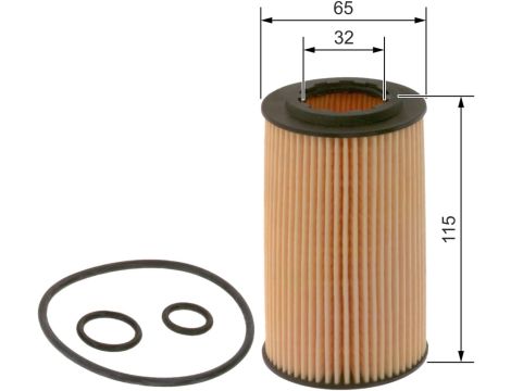 Bosch P7112 - filtr oleju do samochodu - 3