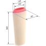BOSH S3588 FILTR POWIETRZA BMW 1 E81/E82/E87 31375 - 7