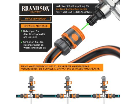 Brandson Zraszacz impulsowy - 5
