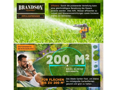 Brandson Zraszacz impulsowy - 7