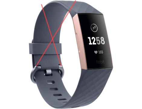 Bransoletka Aktywności Fitbit Charge 3 oled Blueto - 4