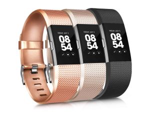 Bransoleta Yandu do Fitbit złoty