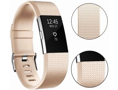 Bransoleta Yandu do Fitbit złoty - 2