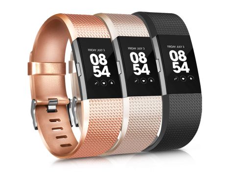 Bransoleta Yandu do Fitbit złoty