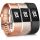 Bransoleta Yandu do Fitbit złoty