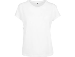 Build Your Brand T-shirt Kobiety Ladies Box Tee XS biały - image 2
