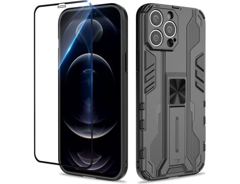 Btstring Etui do iPhone 12 Pro ze Szkło Hartowane Ochraniacz Ekranu - 2