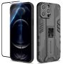 Btstring Etui do iPhone 12 Pro ze Szkło Hartowane Ochraniacz Ekranu - 2