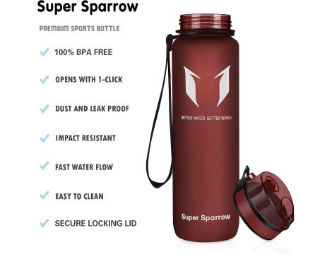 BUTELKA BIDON SUPER SPARROW 350 ML - 3
