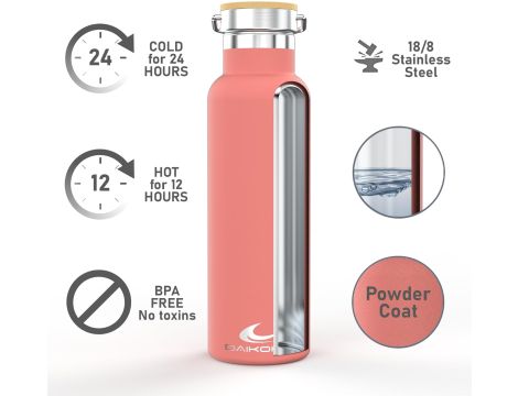 Butelka DAIKOKU 750 ml biały - 3
