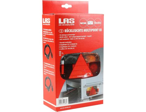 Lampa samochodowa LAS 10138, 12 V, tylna - 6