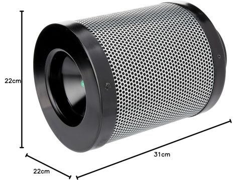 filtr z węglem aktywnym, 170 m³/h 170 m³/godz 100/200 (4") - 7