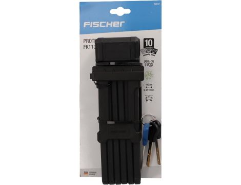 Fischer PROTEC Plus+ FK110 składane zapięcie rowerowe - 3