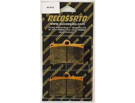 Przednie klocki hamulcowe Accossato do KTM 790 Adventure 790 2019