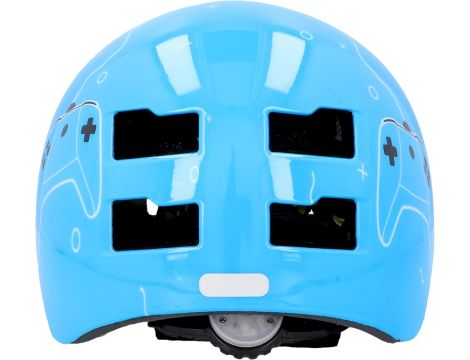 Fischer kask rowerowy BMX dziecięcy Plus Splash : ‎48-54 cm xs- s  z lampką - 3