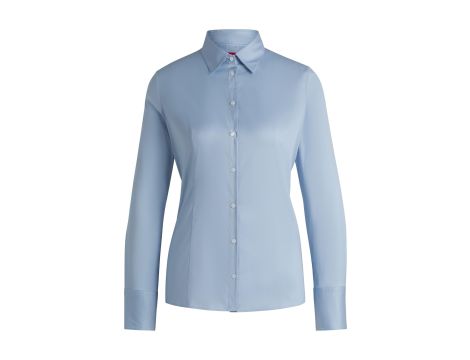HUGO Bluzka Kobiety Pastel Blue