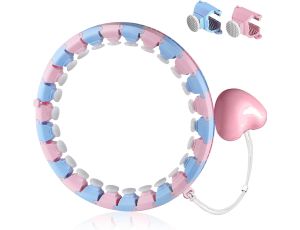 Hula Hoop z wypustkami do masażu, obciążniki Smart Ring dla początkujących - image 2