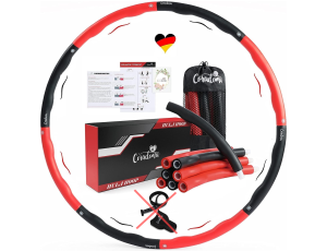 Hula hop z wypustkami Coradoma 95 cm czarny - image 2