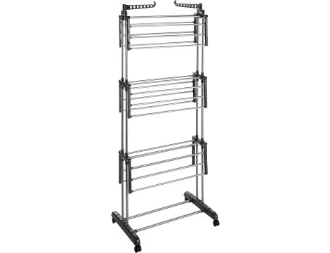 Suszarka na bieliznę, wolnostojąca pionowa Amazon 126-126 cm - 5