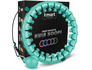Hula hop z wypustkami K-MART 1 cm odcienie zieleni - image 2