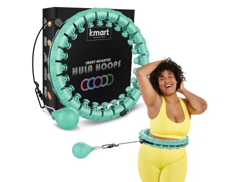 Hula hop z wypustkami K-MART 1 cm odcienie zieleni