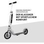 Hulajnoga Hudora 1410000 srebrny 2 kółka - 4
