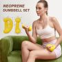 HXD-ERGO Neopren hantle para ciężarków do siłowni w domu fitness - 4