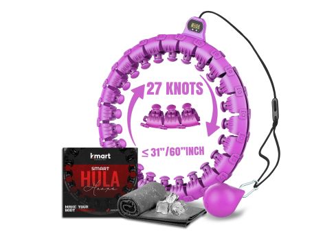Inteligentny obciążony hula hop