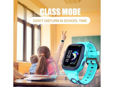 Inteligentny zegarek dla dzieci LBS Tracker niebieski - 5