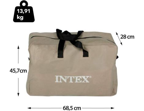 Intex Explorer K2 kajak dla 2 osób z wiosłami i pompką - 6