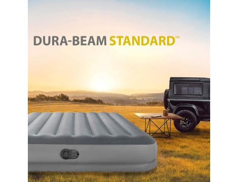Intex Łóżko dmuchane Dura-Beam PrestigeMid-Risepompa USB, 152 x 203 x 30 cm - 3