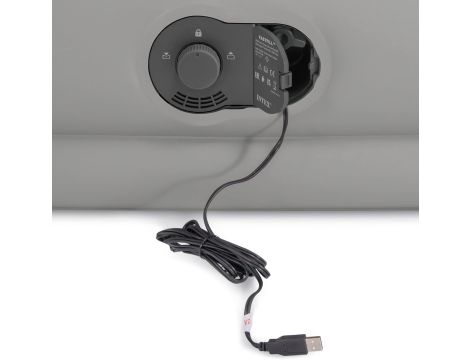 Intex Łóżko dmuchane Dura-Beam PrestigeMid-Risepompa USB, 152 x 203 x 30 cm - 4