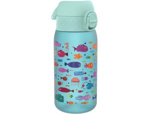 Ion8 Szczelna butelka na wodę dla dzieci bez BPA Darmowa ryba 350ml (12oz) - image 2