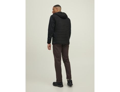 JACK & JONES Męska kurtka pikowana lekka L czarny - 3