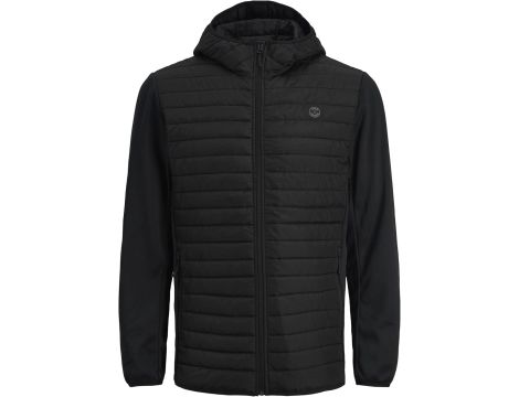 JACK & JONES Męska kurtka pikowana lekka L czarny - 2