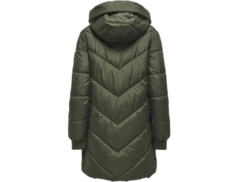 Jdy Kobiety Longline Płaszcz Forest Night 2 M - 5