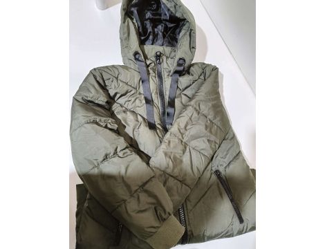 Jdy Kobiety Longline Płaszcz Forest Night 2 M - 6