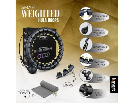 K-MART Smart Hula Ring Hoops - 5