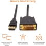 Kabel połączeniowy AmazonBasics DisplayPort na DVI 1,8 m - 4