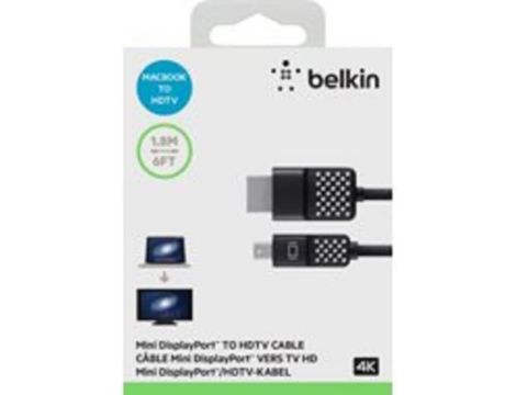 Kabel Belkin F2CD044BT06 1,8m czarny - 3