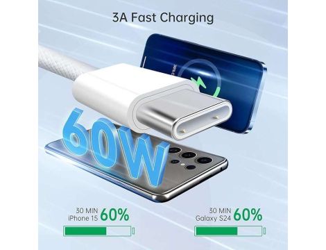 Kabel YISH USB C to USB C - 3