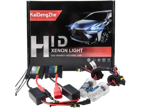 KaiDengZhe 2 Sztuk H7 Zestaw do Konwersji światła Ksenonowego HID 6000K 55W - 2