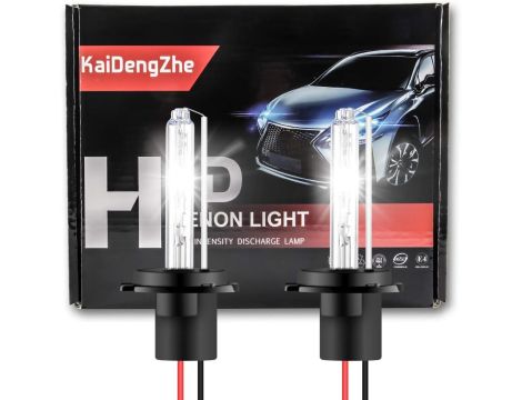 KaiDengZhe 2 Sztuk H7 Zestaw do Konwersji światła Ksenonowego HID 6000K 55W - 6