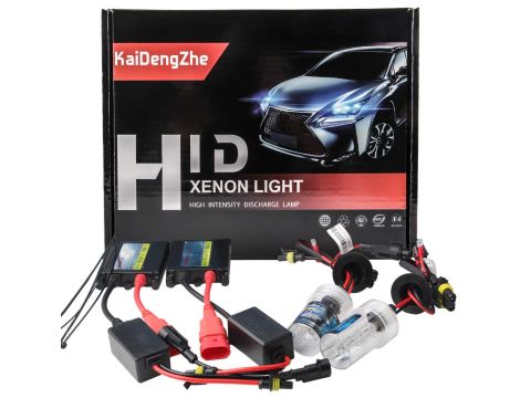 KaiDengZhe 2 Sztuk H7 Zestaw do Konwersji światła Ksenonowego HID 6000K 55W