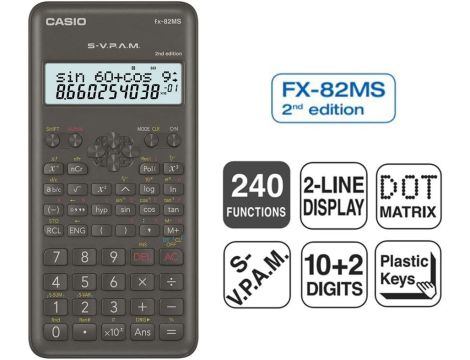 Kalkulator naukowy Casio fx-82 - 4